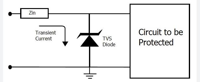TVS Diode Circuit Example