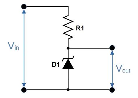 circuit diagrams of zener diode voltage regulator