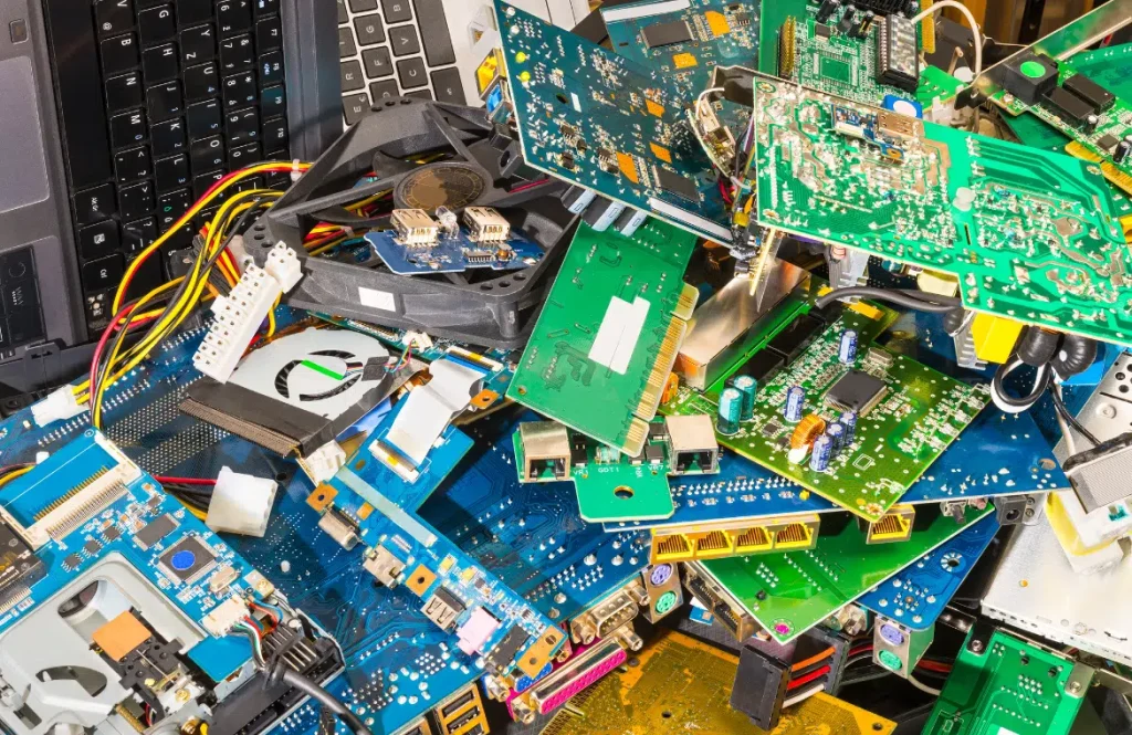 The Global Demand for Electronic Component Recycling Services.